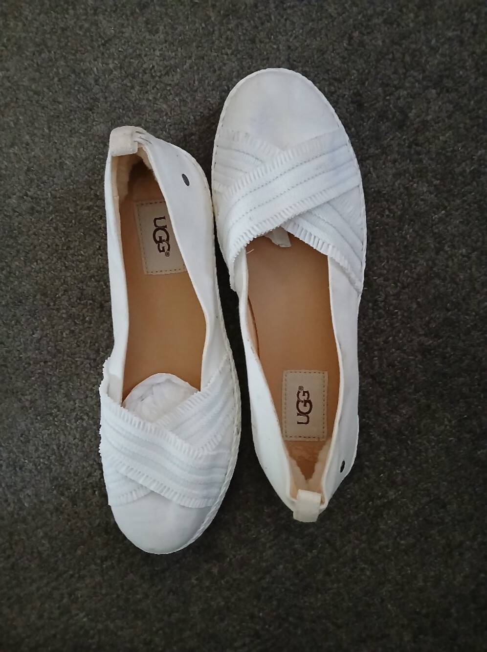 UGG Shoes Womens Off White Size 7
